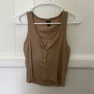 Wild Fable Beige Tank Top